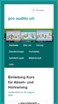 Mobile Screenshot of pro-audito-uri.ch